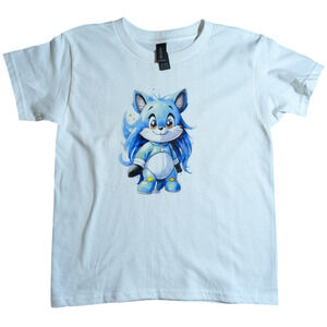 Space Fox - Graphic Tee - Size XS Youth - NWOT